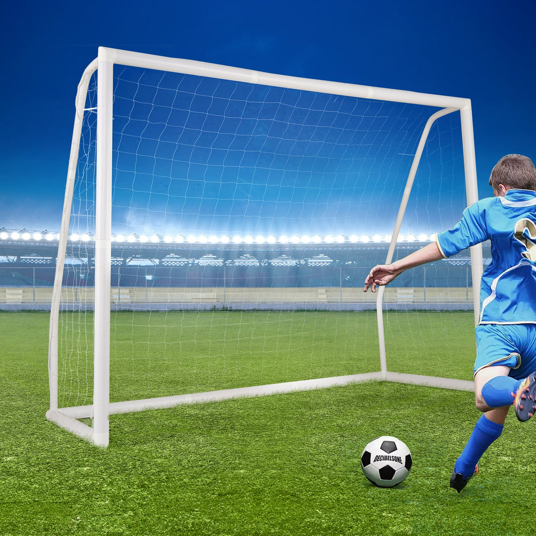 8' x 6' Soccer Goal with Ground Stakes and Soccer Cones