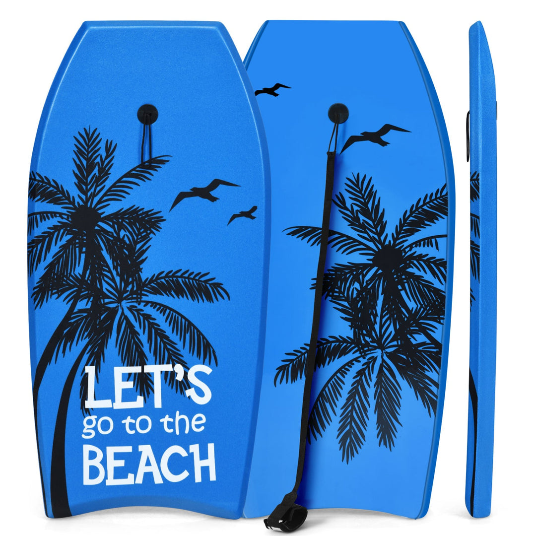 Super Lightweight Bodyboard Surfing with Leash EPS Core Boarding