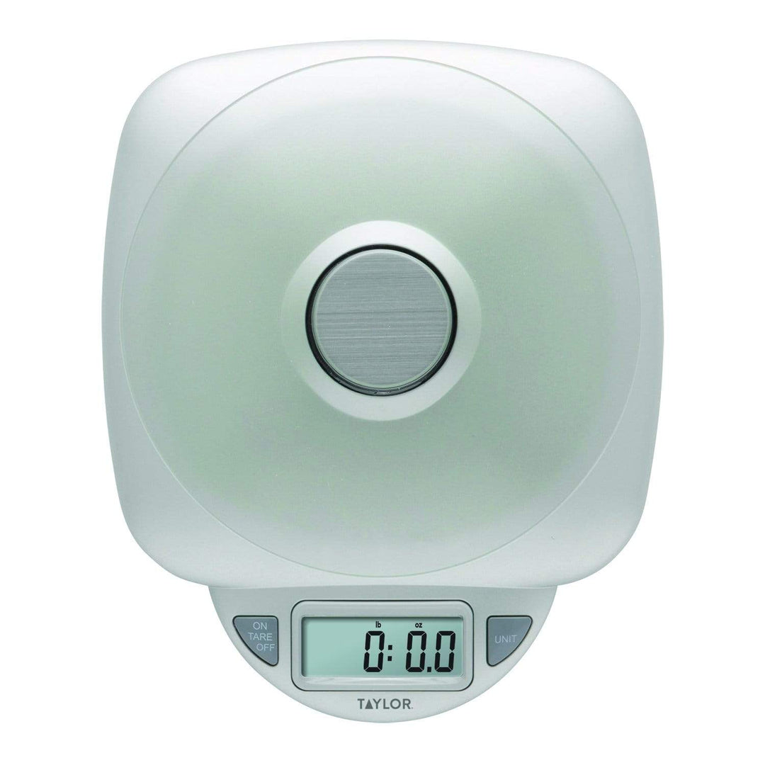 Taylor Digital Glass Top Kitchen Scale with Backlit Display, 11 Lb. - view 3