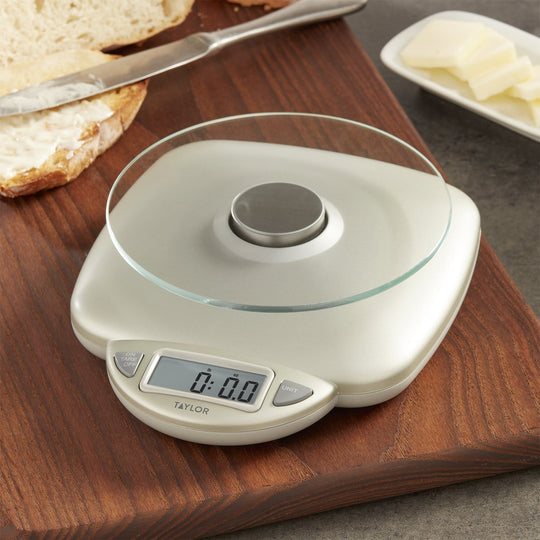 Taylor Digital Glass Top Kitchen Scale with Backlit Display, 11 Lb. - view 7