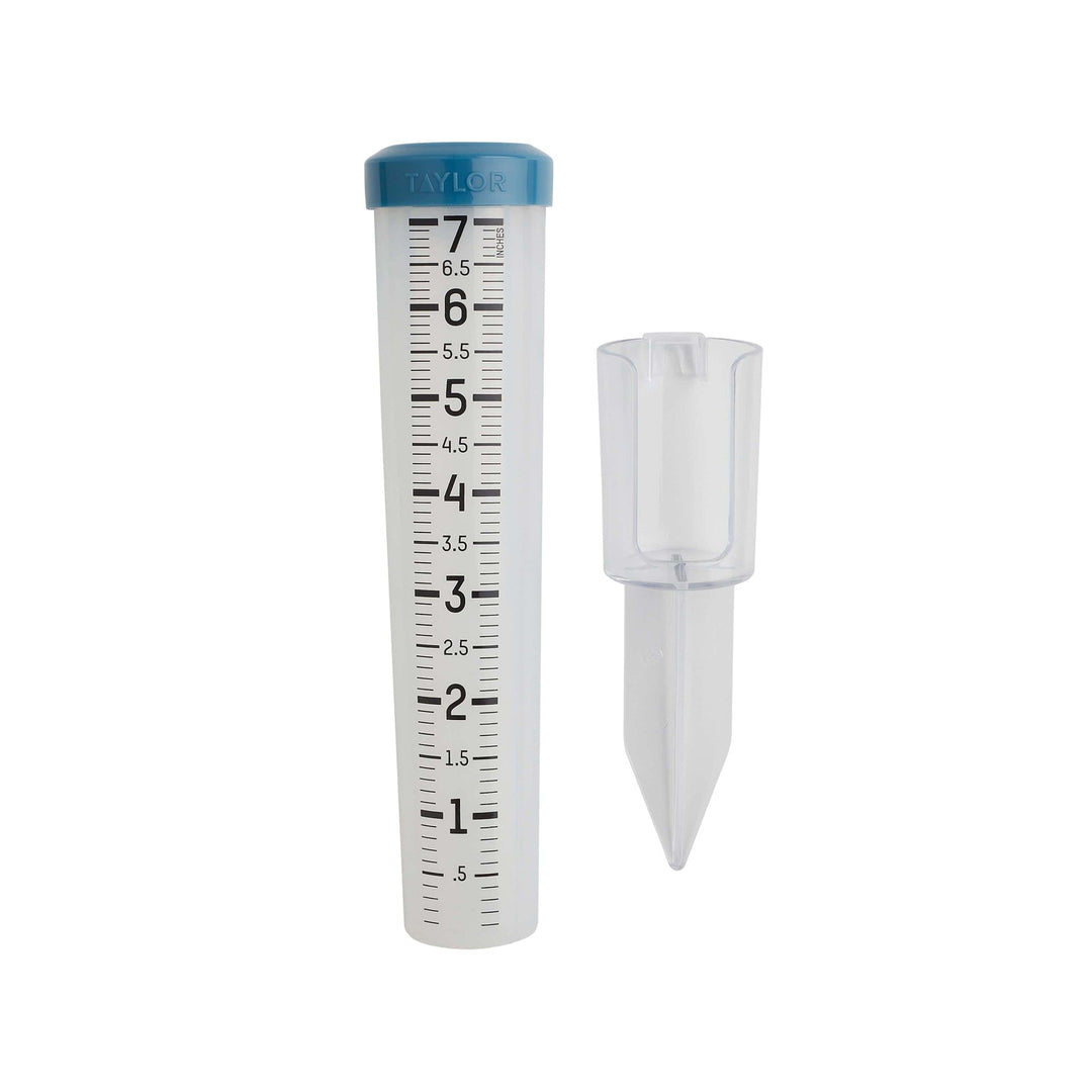 Taylor 7-In. Capacity Freeze-Proof Silicone Rain Gauge with Stake - view 3