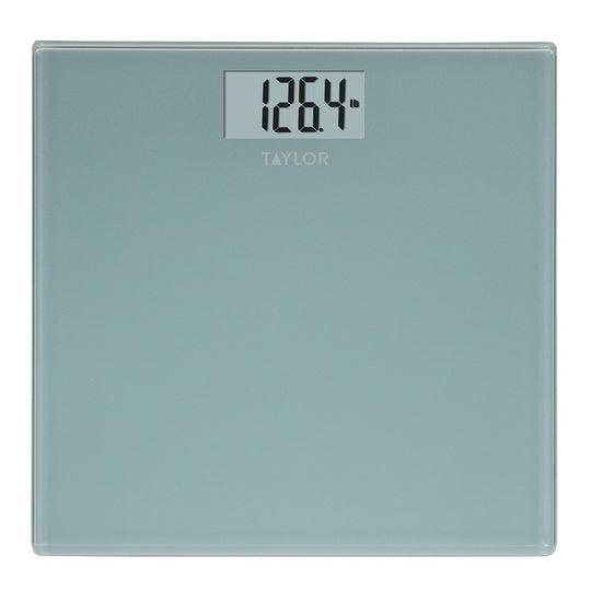 Taylor Digital Glass Bathroom Scale with Black & White Lattice, 400 Lb. - view 11