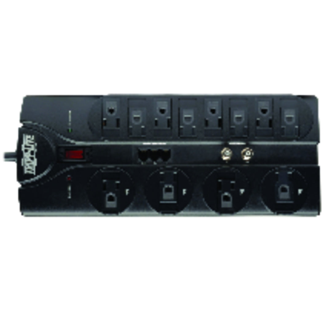 Tripp Lite by Eaton Protect It! 12-Outlet Surge Protector with Coax & Telephone Protection, 2,880 Joules, 8-Ft. Cord - view 10