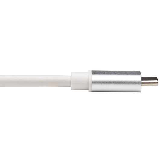 Tripp Lite by Eaton USB-C to Dual 3.5 mm Headphone & Microphone Audio Adapter, Silver - view 5