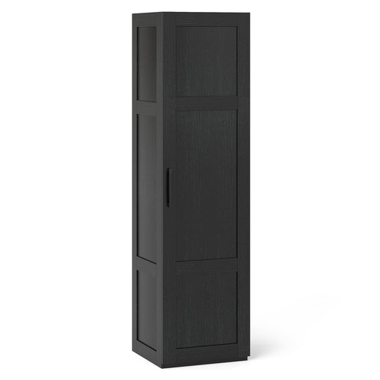 Tall Storage Cabinet with 4 Storage Shelves for Bathroom Living Room