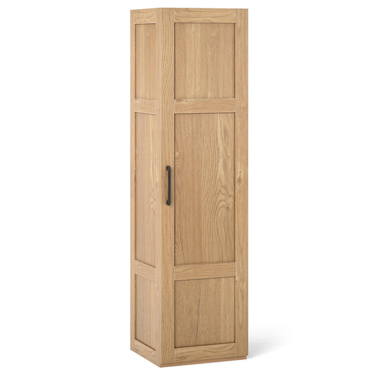 Tall Storage Cabinet with 4 Storage Shelves for Bathroom Living Room