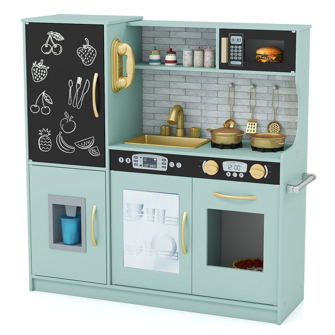 Toddler Pretend Play Kitchen for Boys and Girls 3-6 Years Old