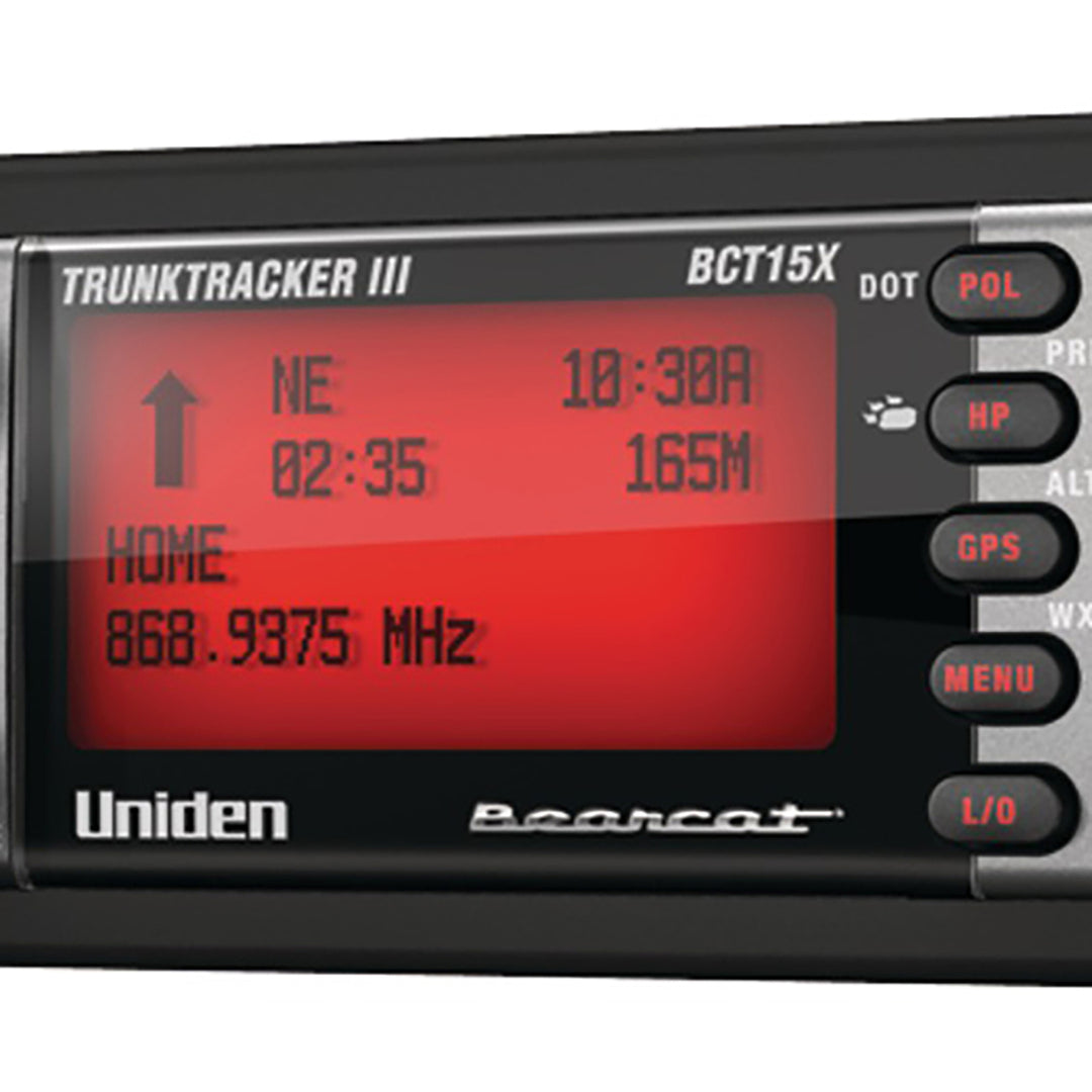 Uniden Bearcat BCT15X Analog Scanner with BearTracker Warning System - view 2