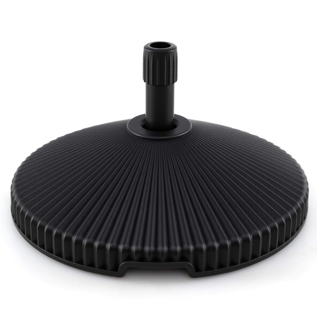 Outdoor Umbrella Base with Shell Texture - Water & Sand Fill