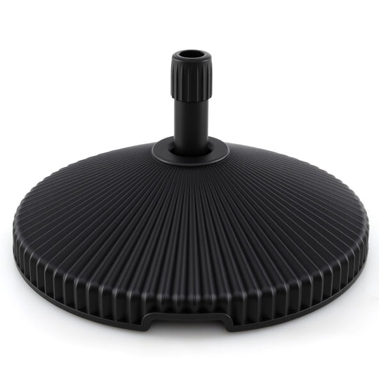 Outdoor Umbrella Base with Shell Texture - Water & Sand Fill