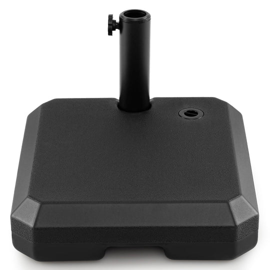 Umbrella Base for Half Patio Umbrellas 48.5 lbs Water & Sand Fillable Umbrella Stand