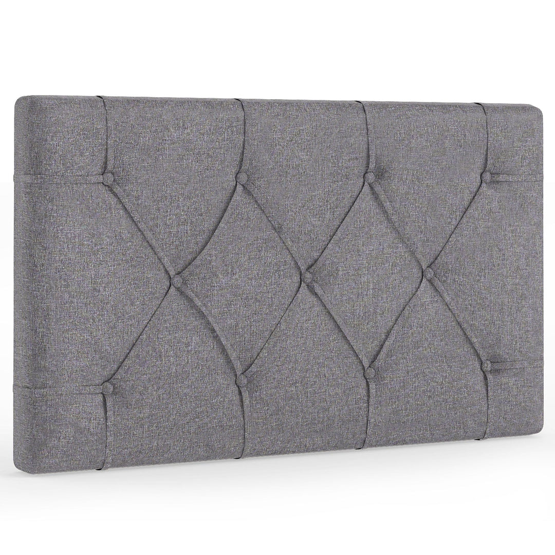 Upholstered Headboard for Twin Size Bed with Fabric Upholstery