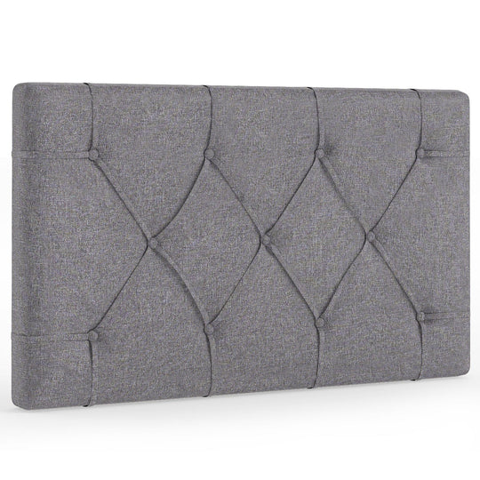 Upholstered Headboard for Twin Size Bed with Fabric Upholstery