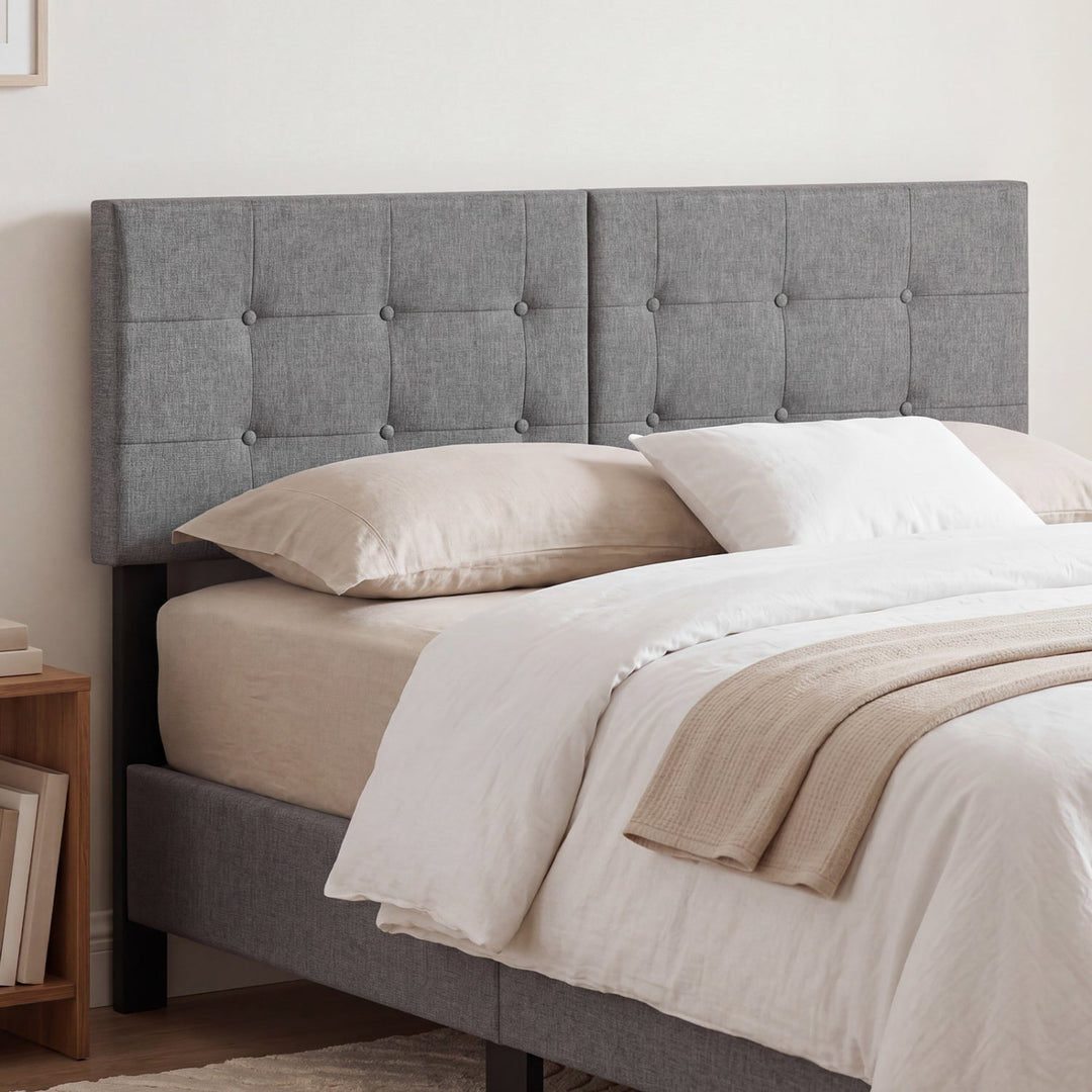Adjustable Upholstered Headboard for Full/Queen Beds
