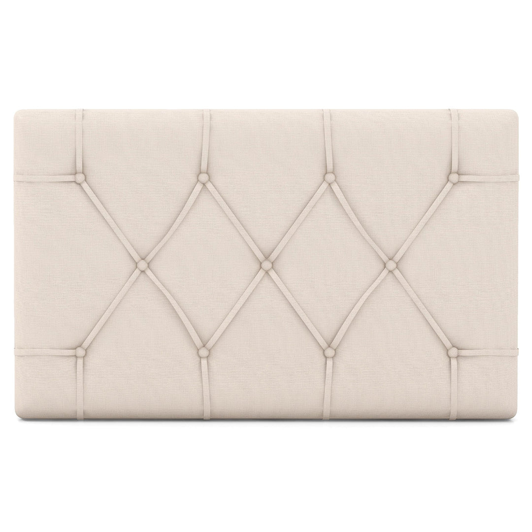 Upholstered Headboard for Twin Size Bed with Fabric Upholstery