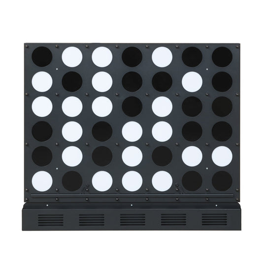 Wall-Mounted Connect 4 Game with Acrylic Discs