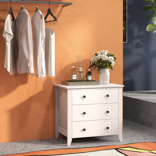 3 Drawer Dresser Chest of Drawers Bedside Table