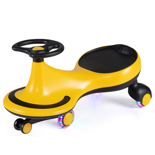 Wiggle Car Ride-on Toy with Flashing Wheels