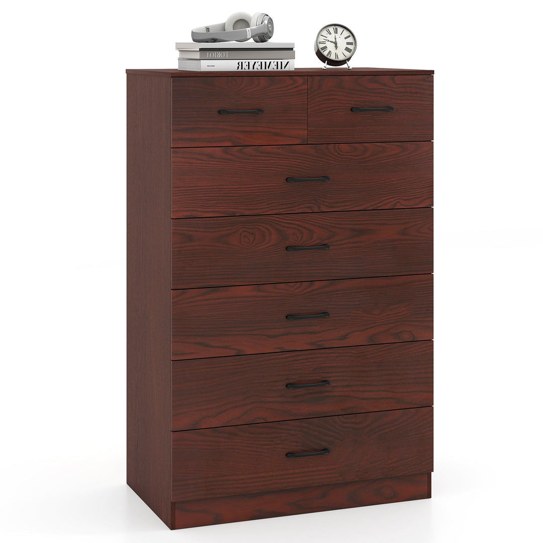 Wooden Chest of Drawers with Anti
