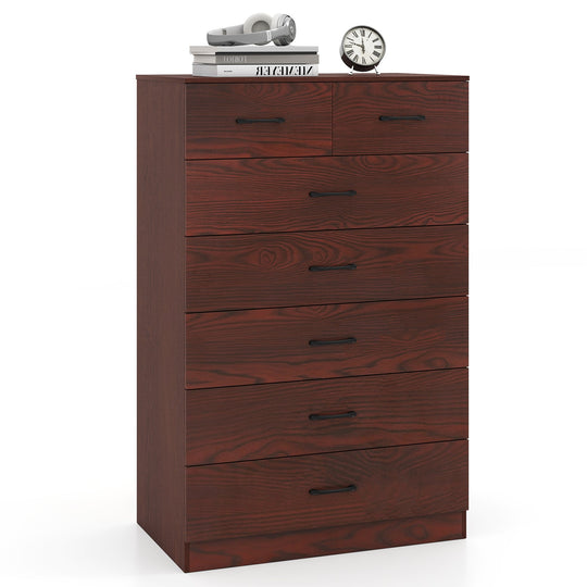 Wooden Chest of Drawers with Anti