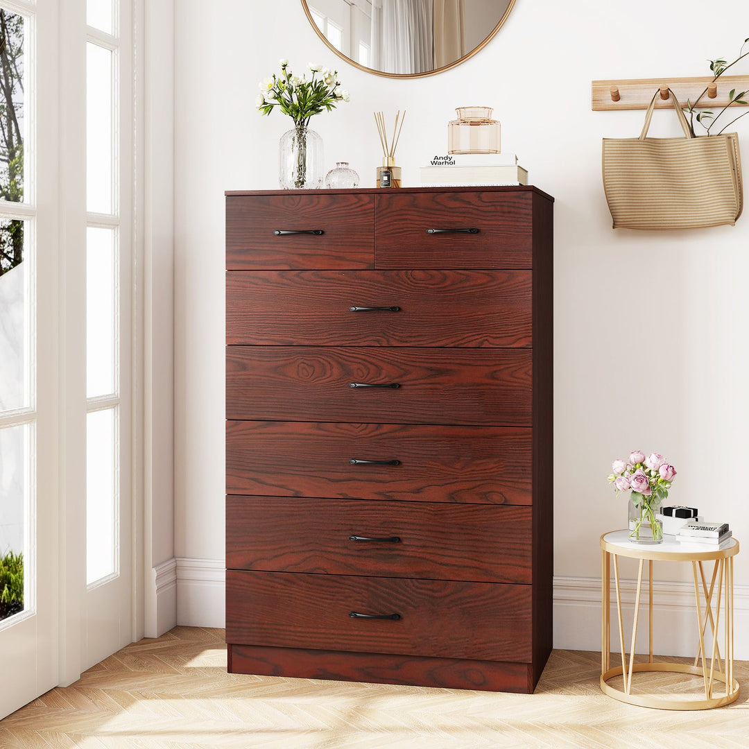 Wooden Chest of Drawers with Anti