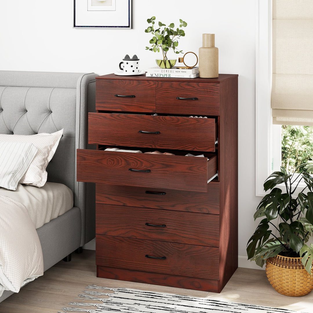 Wooden Chest of Drawers with Anti