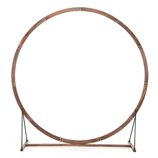 Wooden Wedding Arch Solid Wood Arbor Backdrop Stand for Wedding Ceremony