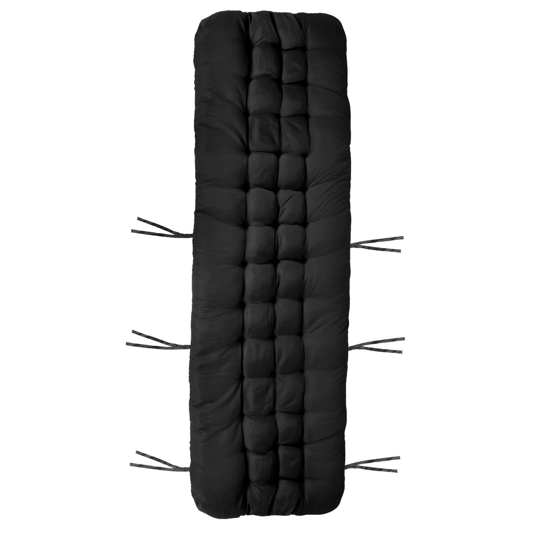 66.92x22.04in Thickened Chaise Lounger Cushion Recliner Rocking Chair Sofa Mat Deck Chair Cushion
