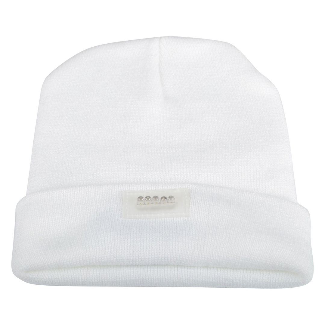 Unisex 5 LED Knitted Beanie Winter Warm Hat Camping Jogging Running Cap Headlamp