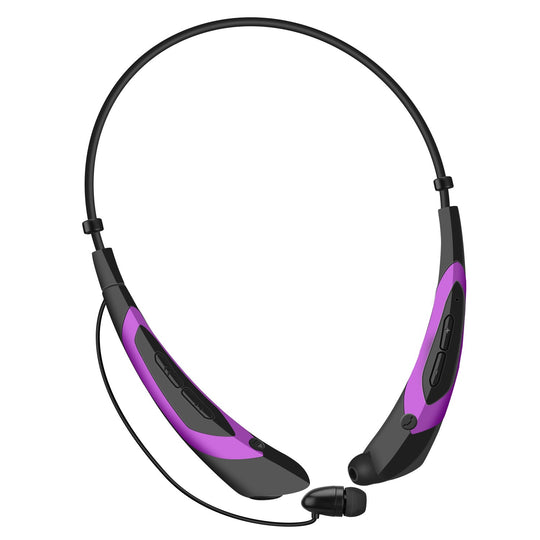 Wireless Neckband Headphones V5.0 Sweat-proof Sport Headsets Earbuds In-Ear Magnetic Neckbands Stereo Earphone Deep Bass Earphone w/Mic