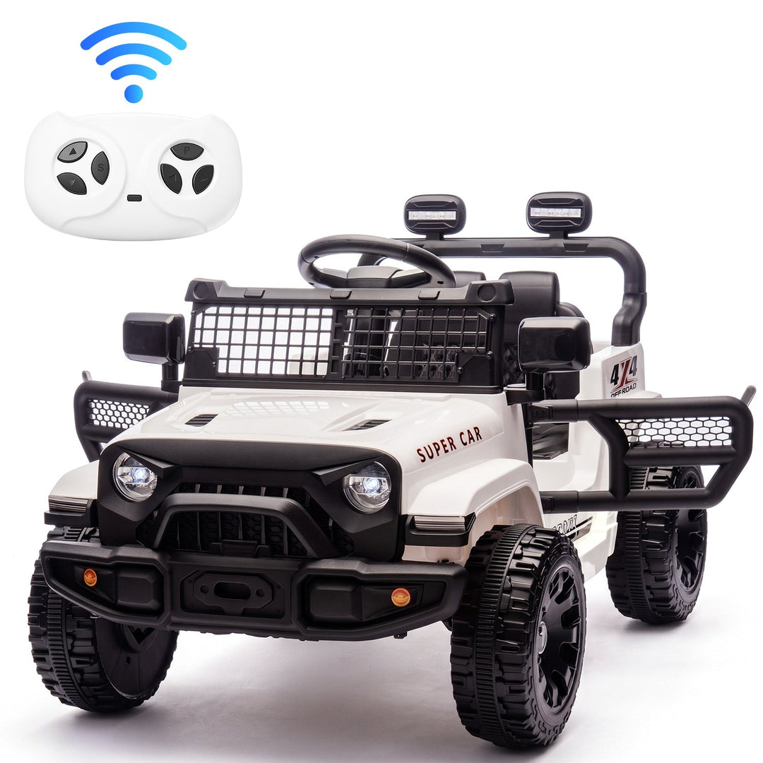 24V Kids Ride On Car with Remote Control & 4WD