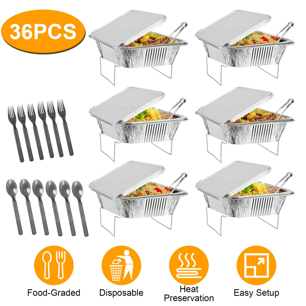 GBruno 36Pcs Disposable Chafing Dish