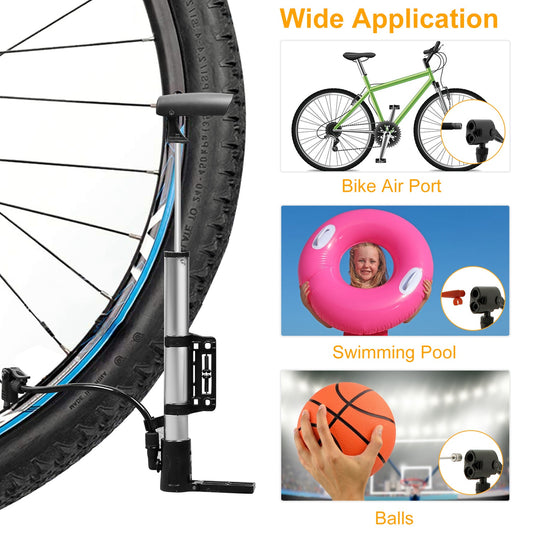 GBruno Portable Bicycle Tire Inflator