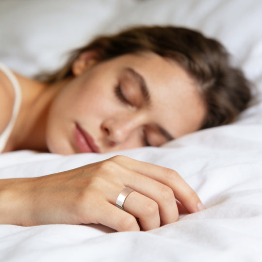 Smart Ring Health Tracker with Sleep & Fitness Monitoring