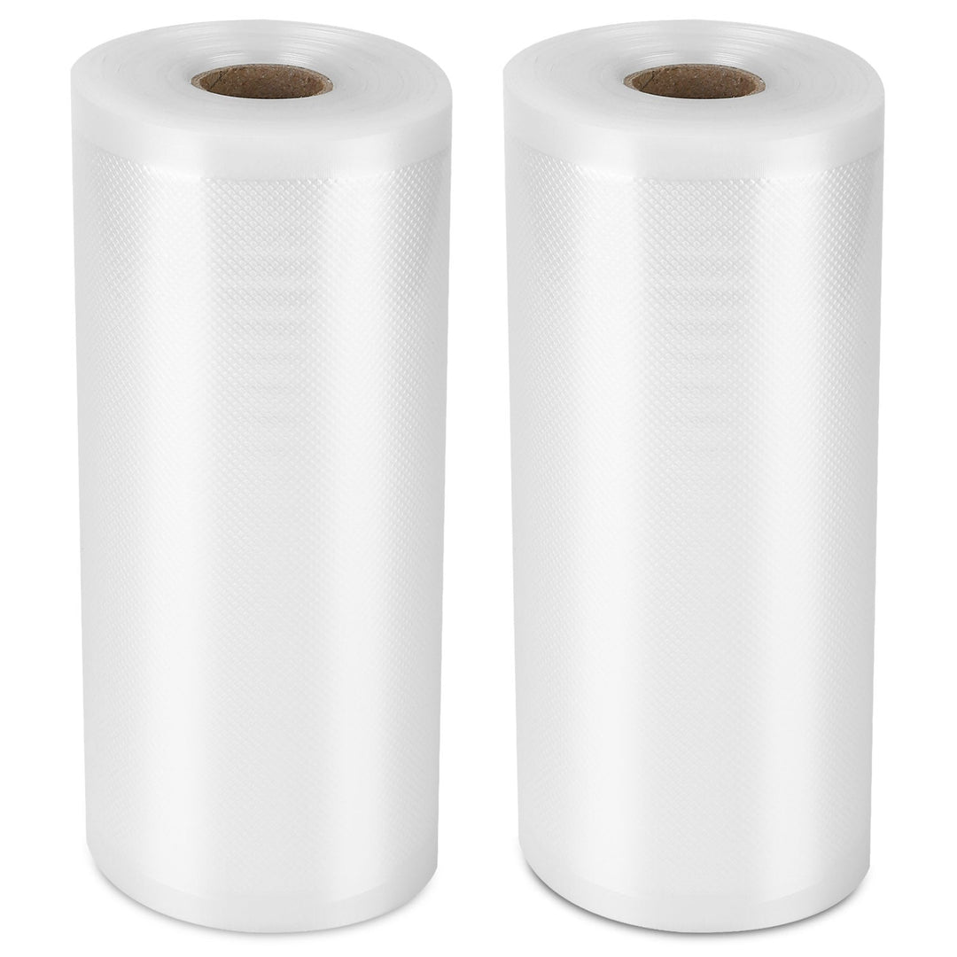 2 Rolls of Vacuum Sealer Bags 7.67inx49ft BPA Free Safe Vacuum Bags Keep Fresh Vacuum Machine (M)