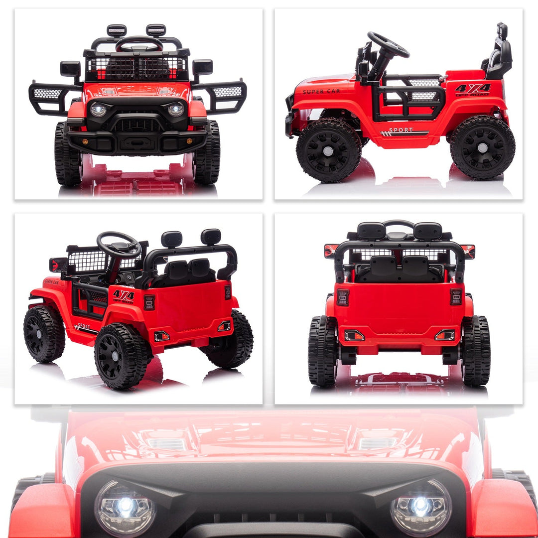 24V Kids Ride On Car with Remote Control & 4WD