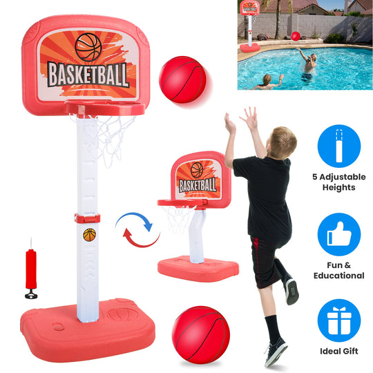 GBruno 2 In 1 Poolside Basketball Game