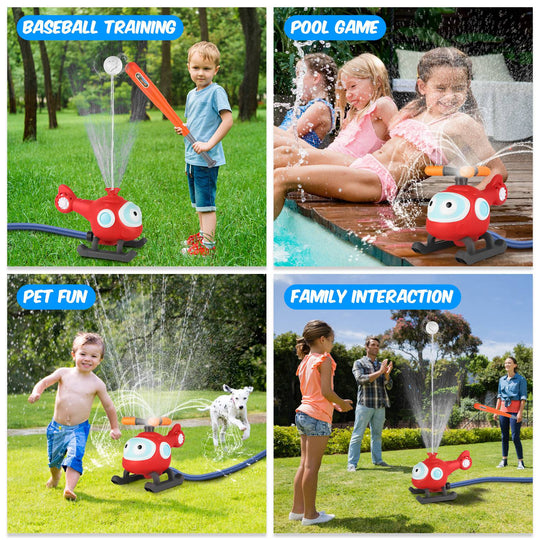 GBruno 2 In 1 Water Sprinkler Baseball