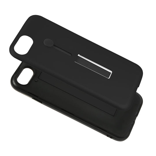 Finger Strap Phone Case for iPhone  8 Drop-prot ection Finger Ring Rugged Phone Case with Kickstand Dual Layer Case