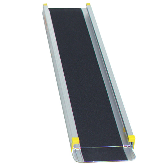 Adjustable Aluminum Wheelchair Ramp 7' Telescoping Non-Skid