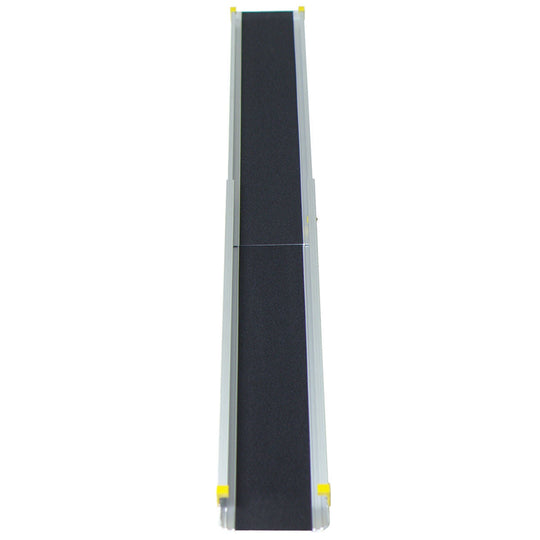 Adjustable Aluminum Wheelchair Ramp 7' Telescoping Non-Skid