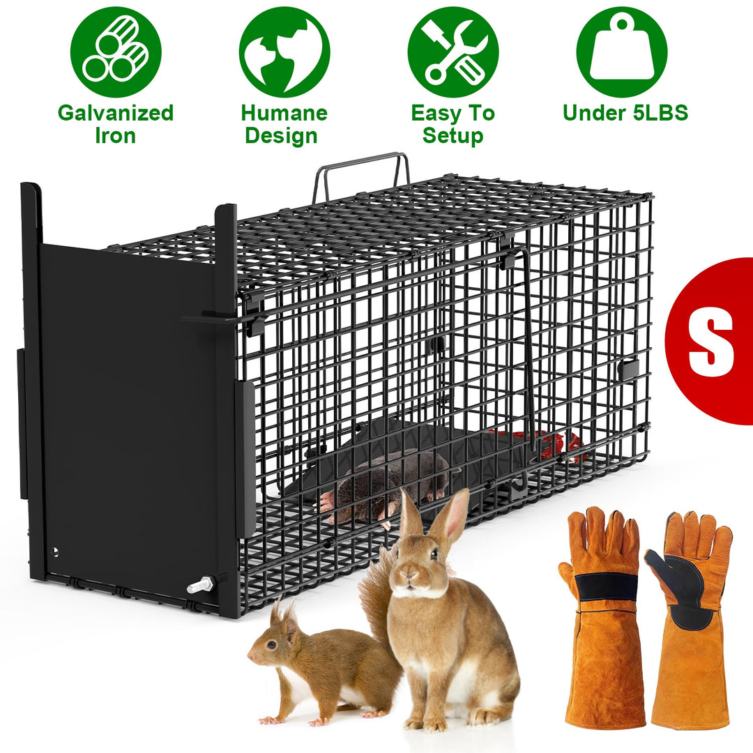 40in Live Animal Trap Cage - Humane Catch & Release