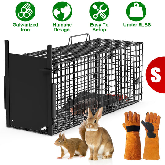 40in Live Animal Trap Cage - Humane Catch & Release