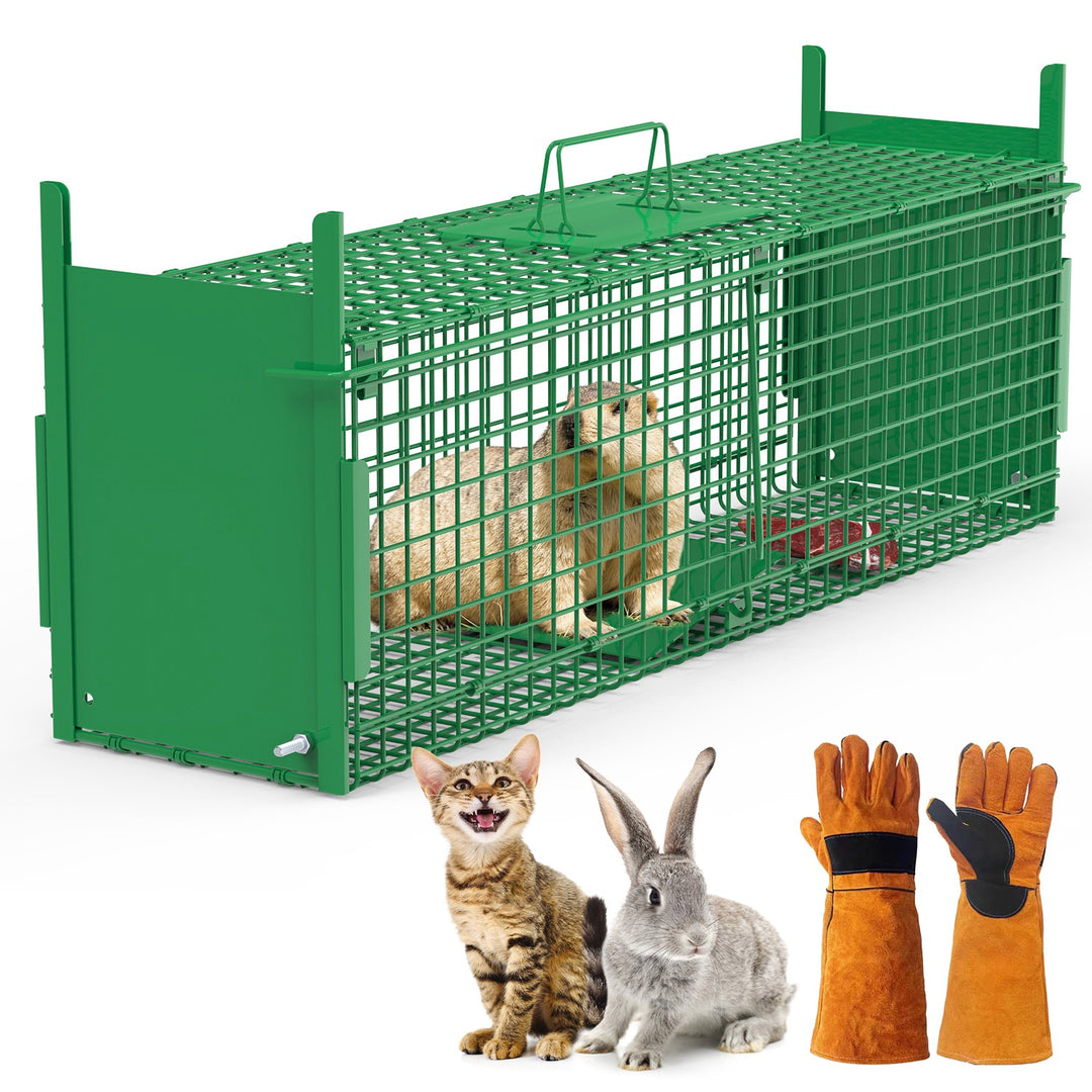 40in Live Animal Trap Cage - Humane Catch & Release
