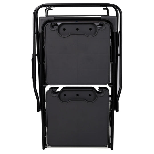 Folding Camping Kitchen Table with Heat-Resistant Top