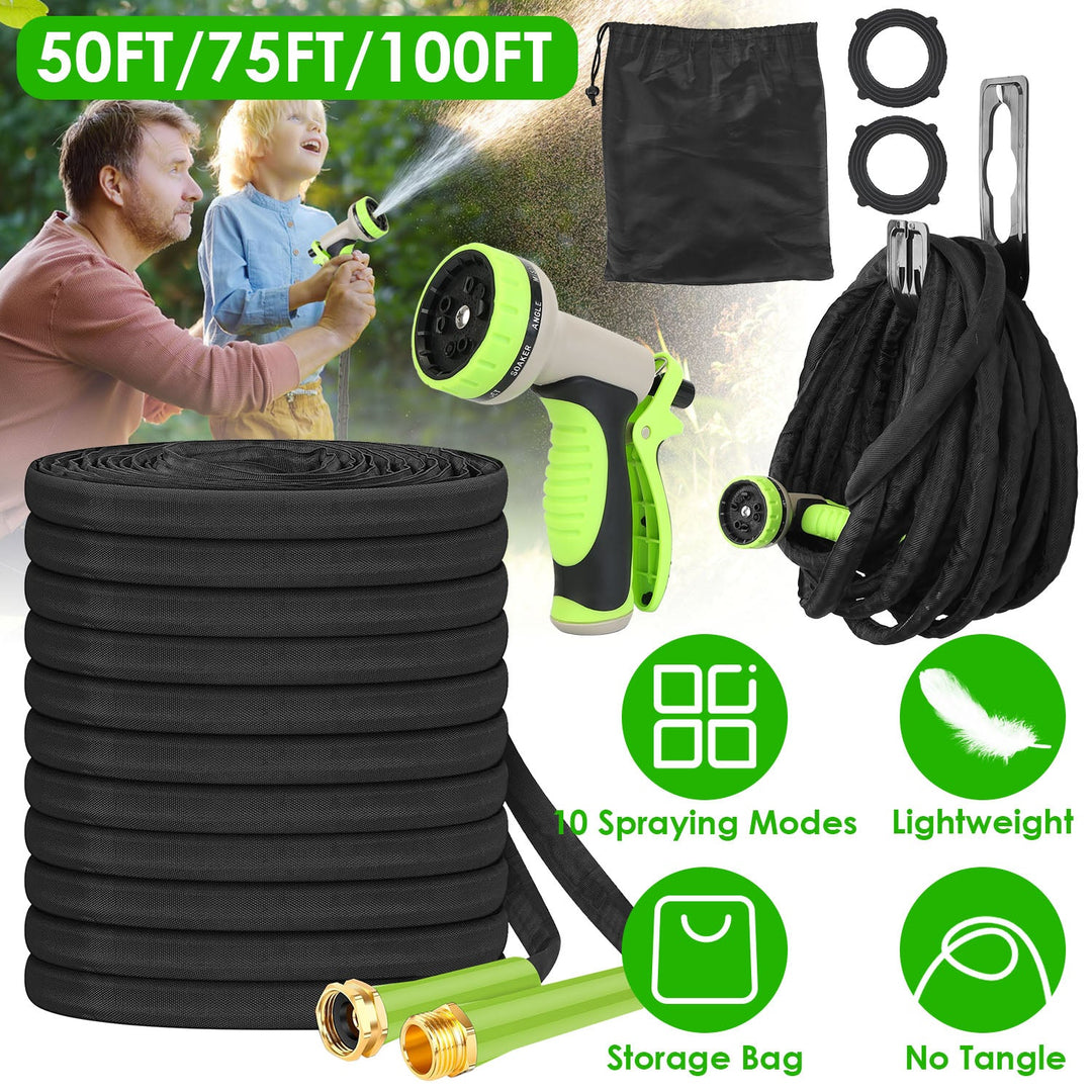 Pattern Hose 50FT Garden Hose with 10-Pattern Nozzle | GBruno | Shop Online β GBruno ...