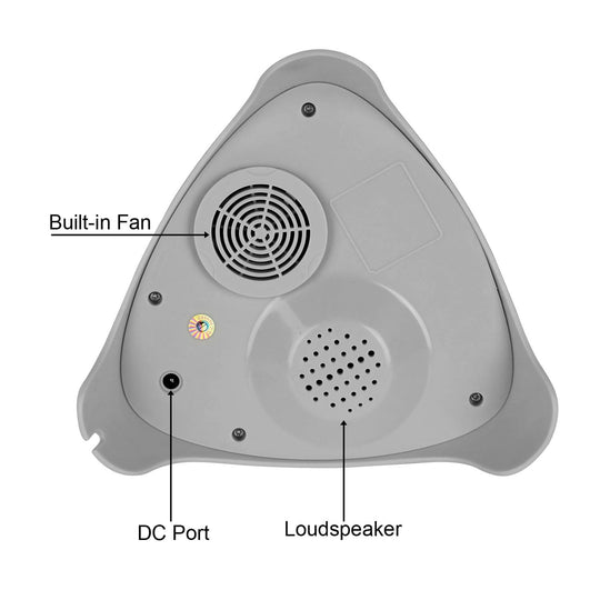 120ml Cool Mist Humidifier Ultrasonic Aroma Essential Oil Diffuser w/Soothing Sounds 7 Color Night Lights Waterless Auto Off for Relaxation and Sleepi