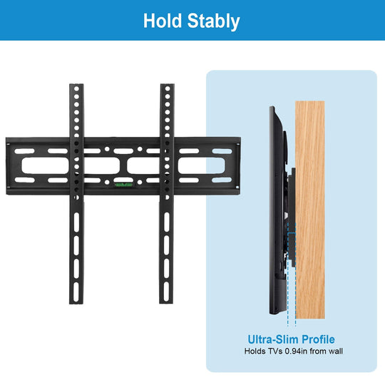 TV Wall Mount Bracket for 26-65in LED/LCD/PLASMA Flat TV VESA 400x400mm