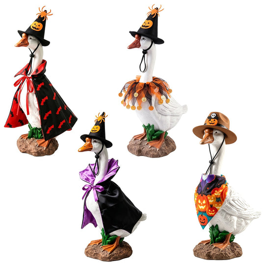 Halloween Porch Goose Costume for 23" Statue - 4 Styles