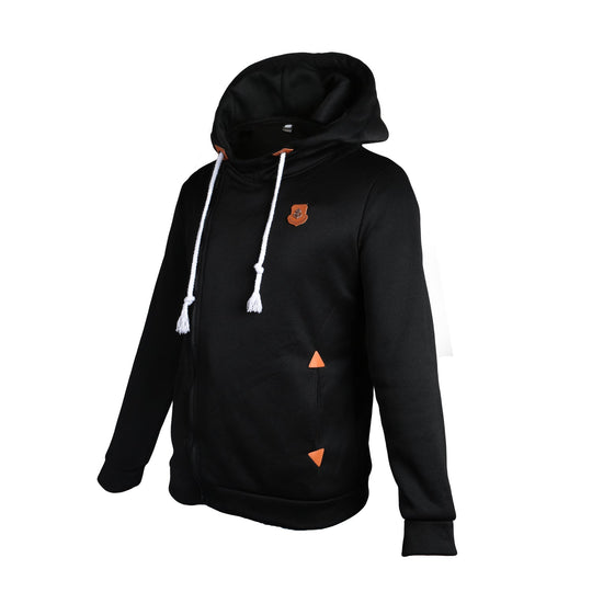 Women\'s Full Zip-up Brushed Inner Hoodie Sweatshirt